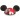 Christmas Patchwork Mickey Mouse Ears