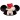 Santa Hat on Mickey Mouse Ears